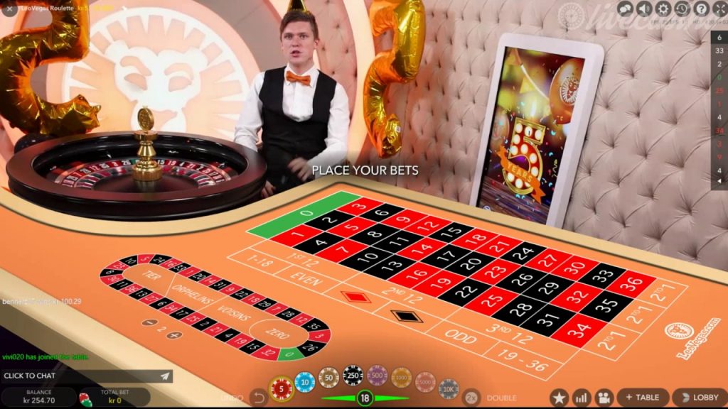 LeoVegas-live-roulette